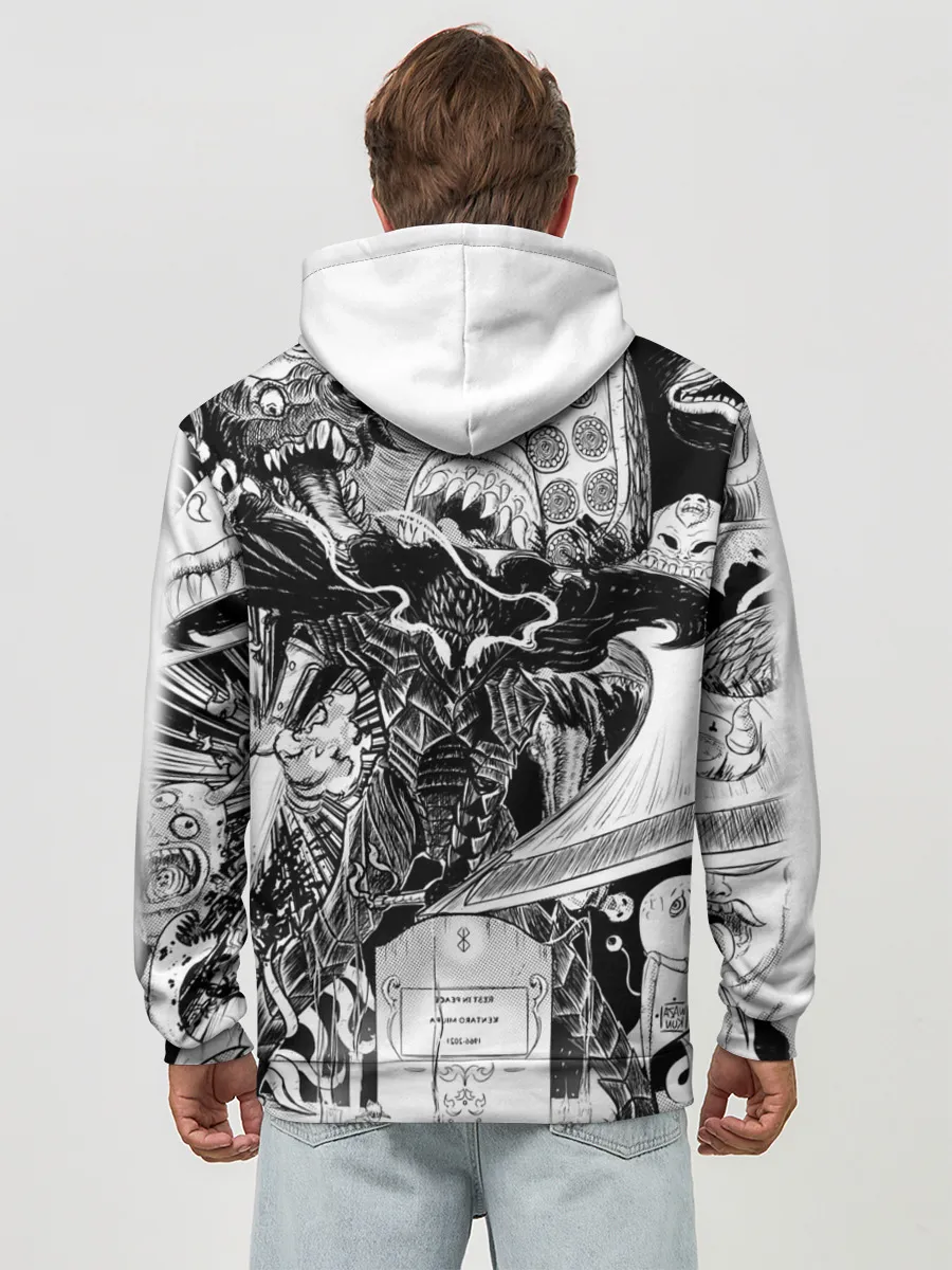 Худи мужской база хлопок / АНИМЕ БЕРСЕРК | BERSERK