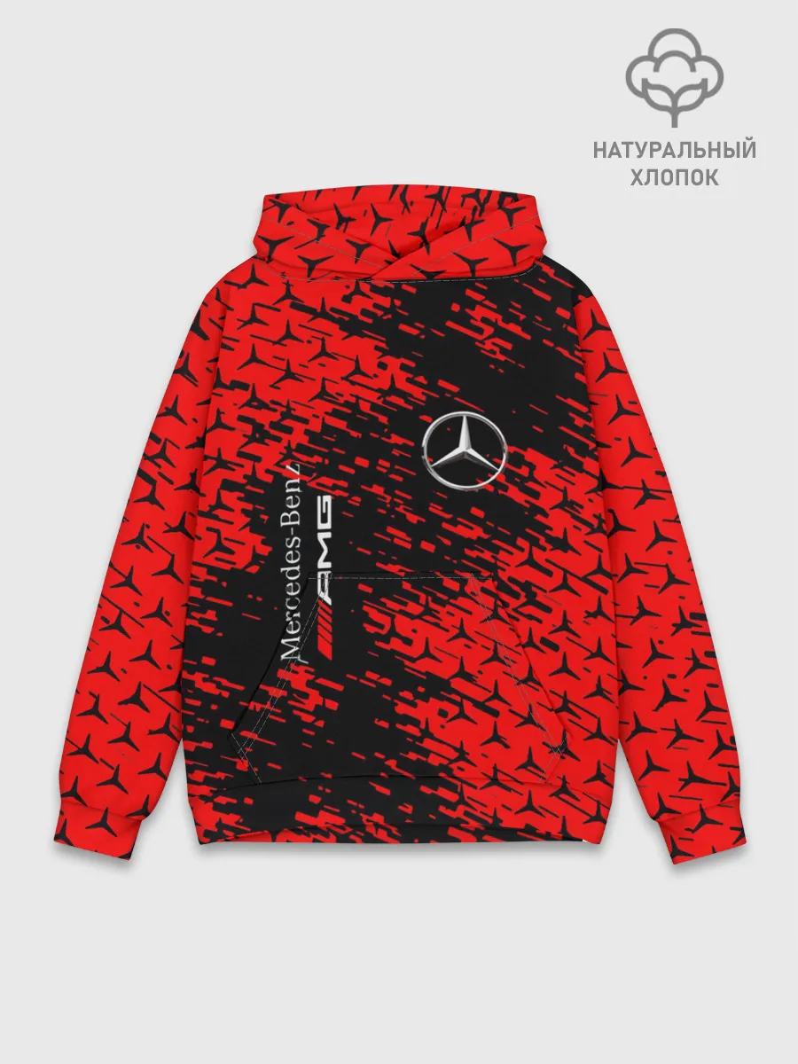 Худи мужской база хлопок / Merсedes.