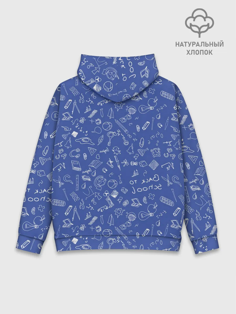 Худи мужской база хлопок / Студенческий бум