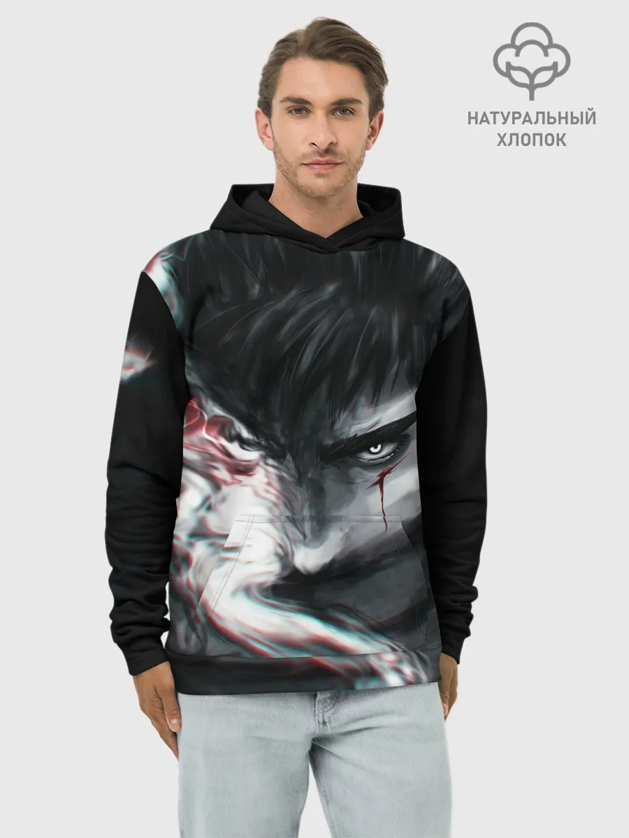 Худи мужской база хлопок / BERSERK | БЕРСЕРК ГАТС