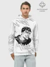 Худи мужской база хлопок / БЕРСЕРК ИЛЛЮСТРАЦИЯ | BERSERK