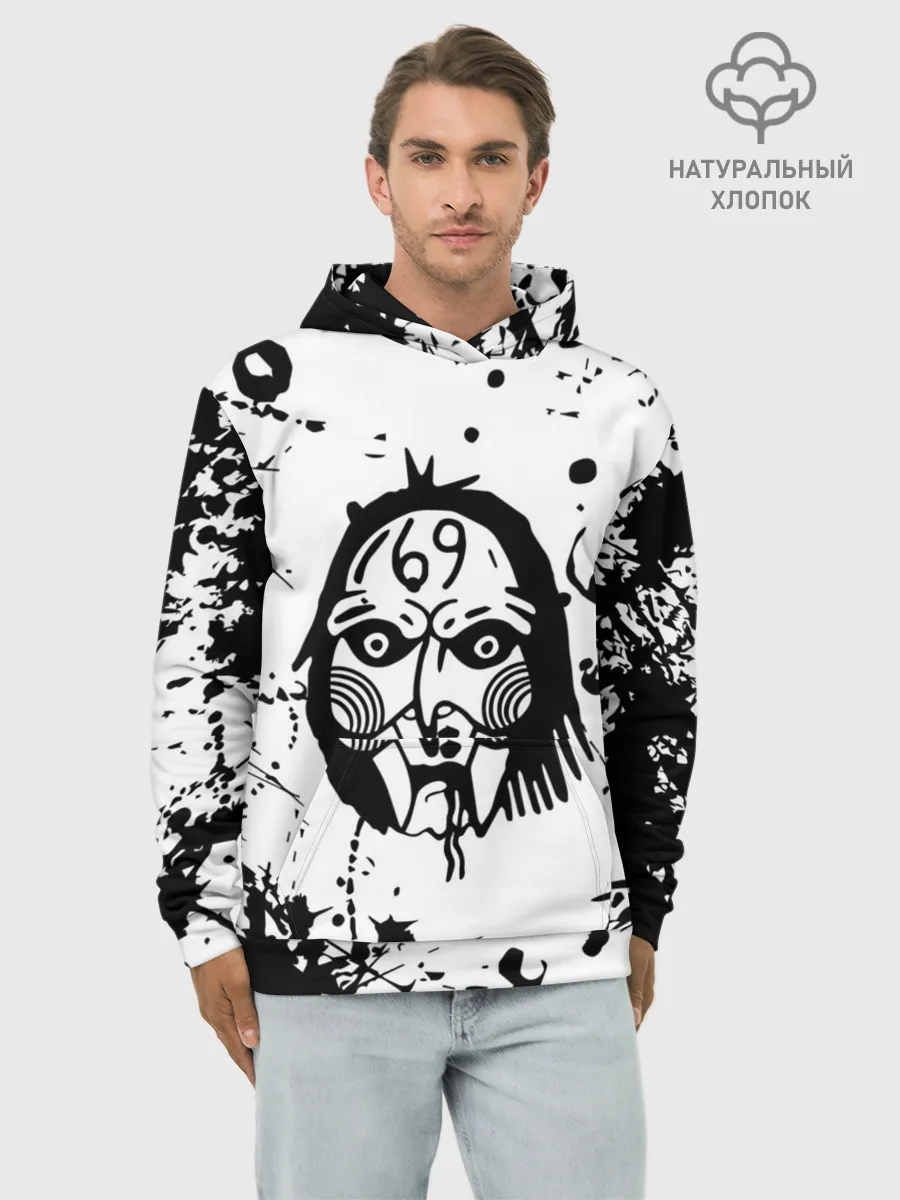 Худи мужской база хлопок / 6IX9INE TEKASHI 69