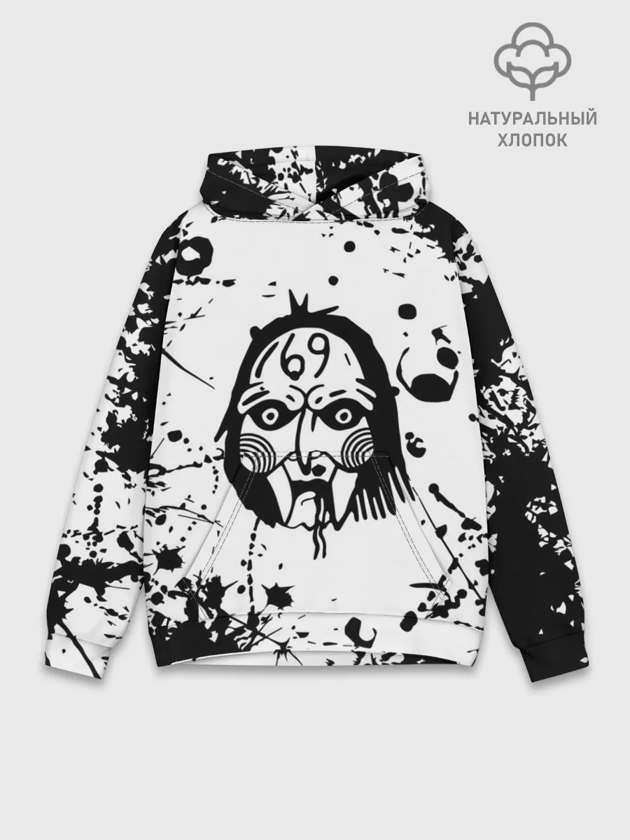 Худи мужской база хлопок / 6IX9INE TEKASHI 69
