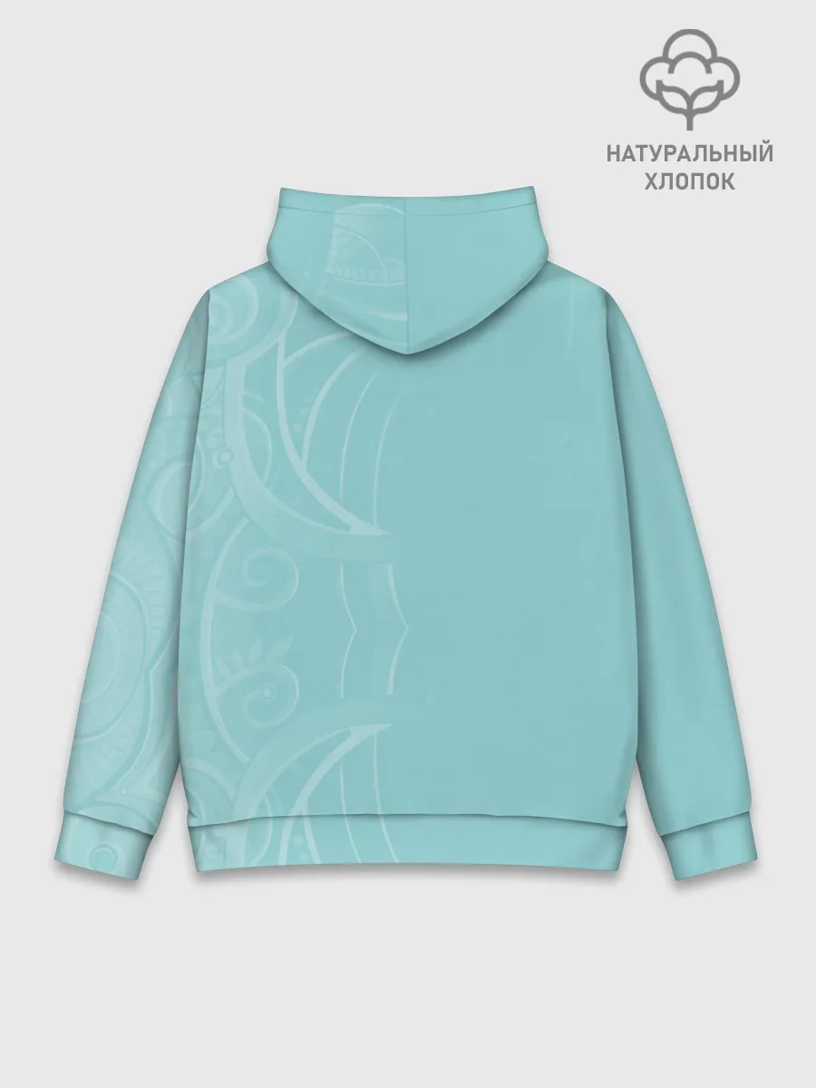 Худи мужской база хлопок / С геройским мечом