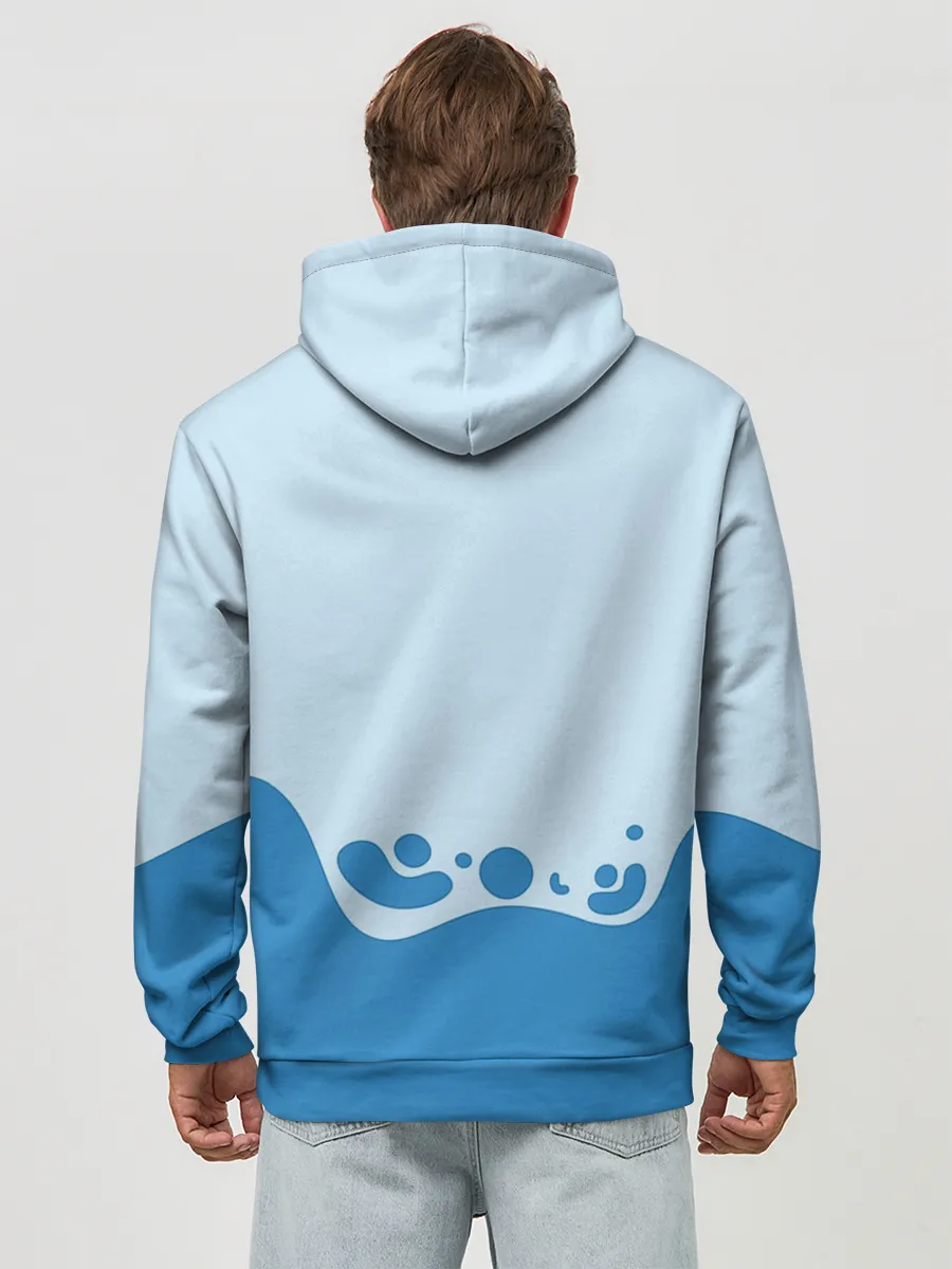 Худи мужской база хлопок / Медузу мне в пузу