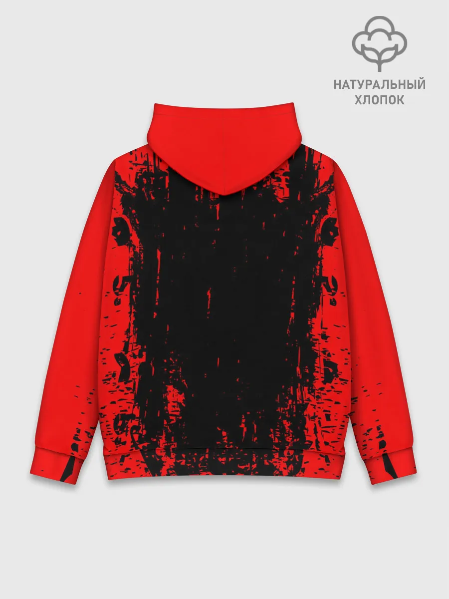 Худи мужской база хлопок / Logo Berserk