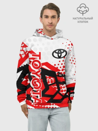 Худи мужской база хлопок / Toyota