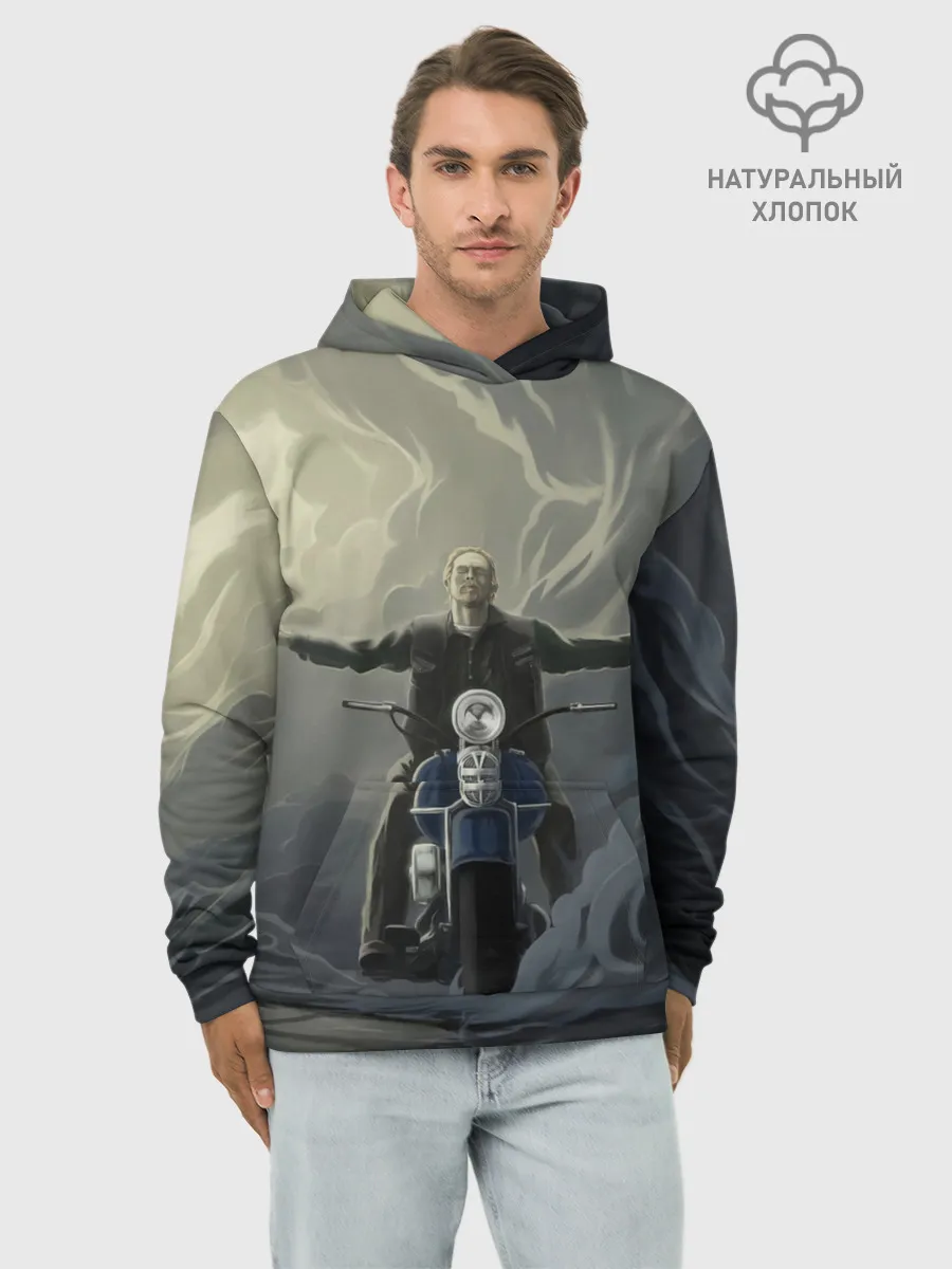 Худи мужской база хлопок / Прощай Джекс