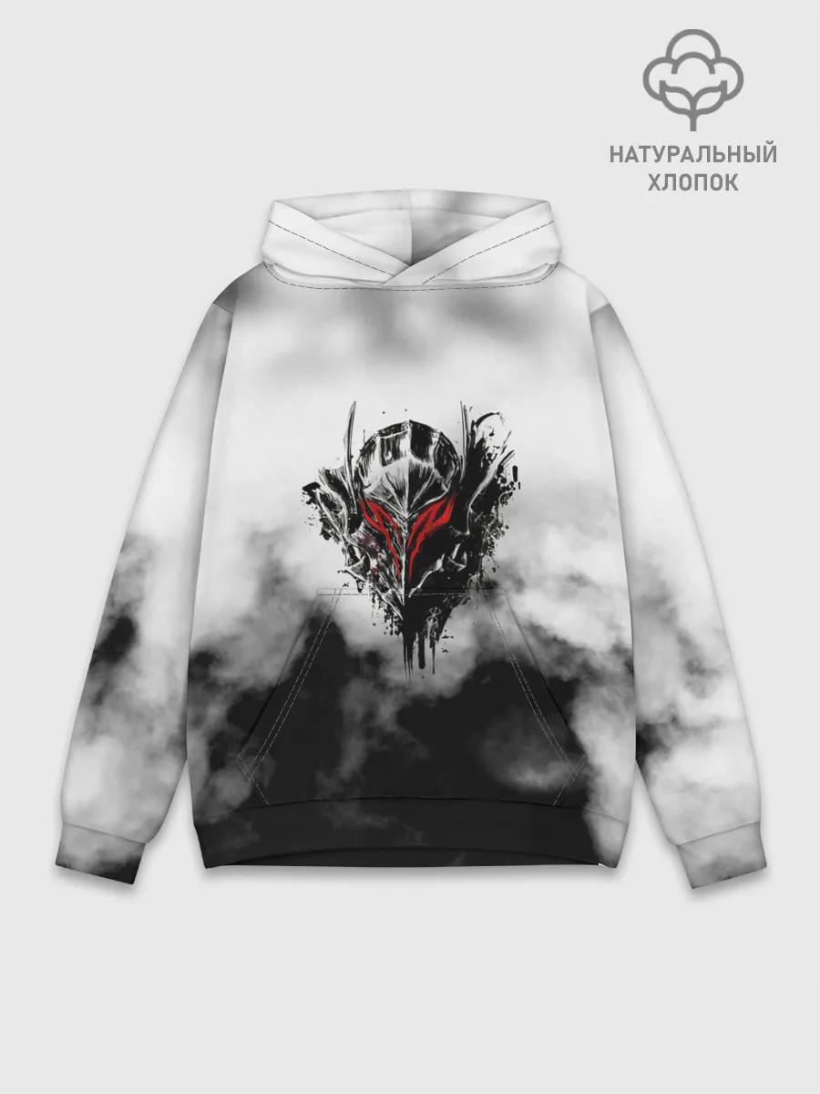 Худи мужской база хлопок / Берсерк: Облачно.