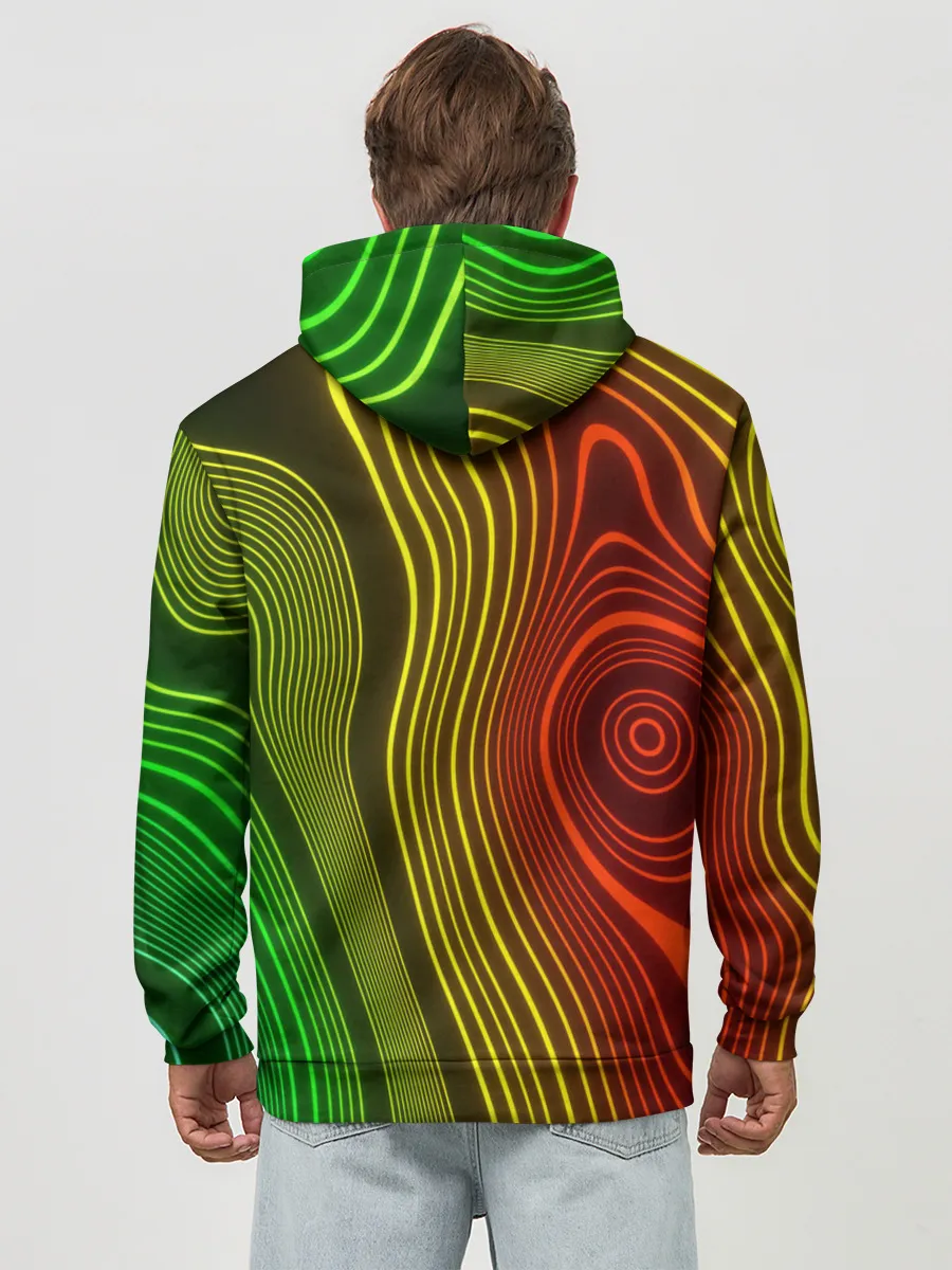 Худи мужской база хлопок / КАРТОГРАФИЧЕСКАЯ ПРОЕКЦИЯ