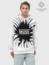 Худи мужской база хлопок / MUSE пальцы