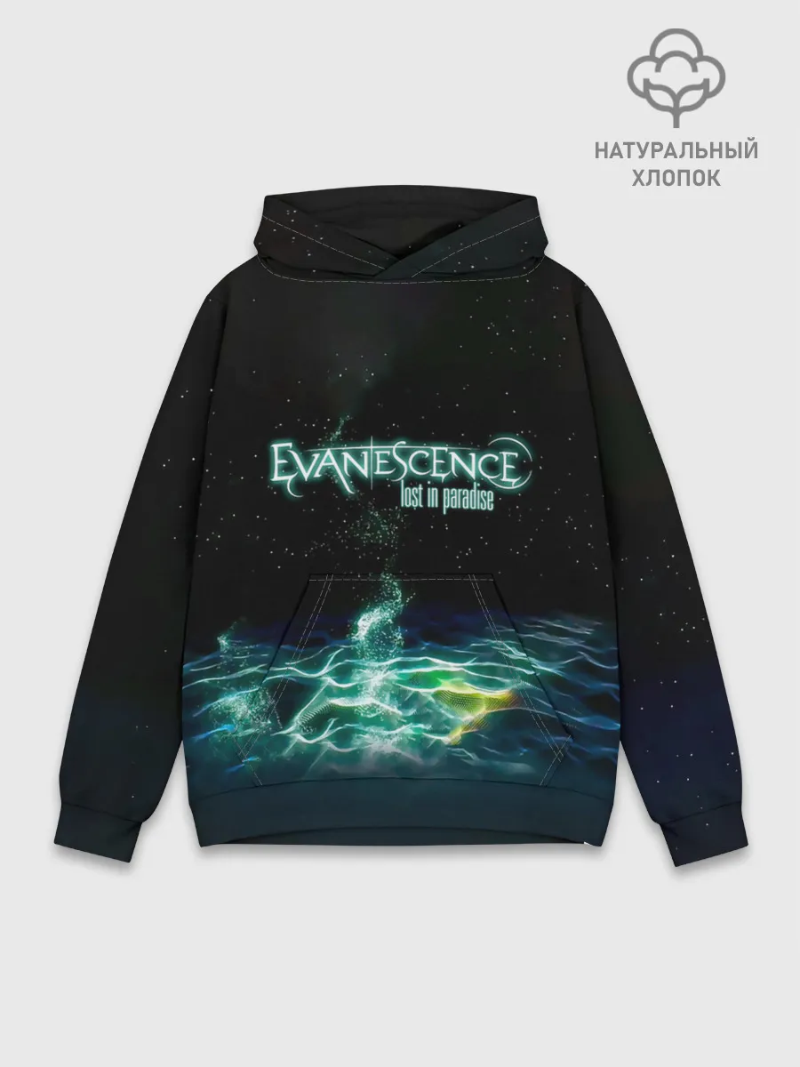 Худи мужской база хлопок / Evanescence lost in paradise