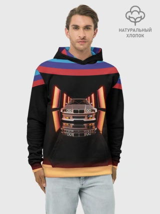 Худи мужской база хлопок / БЭХА Мка | BMW M