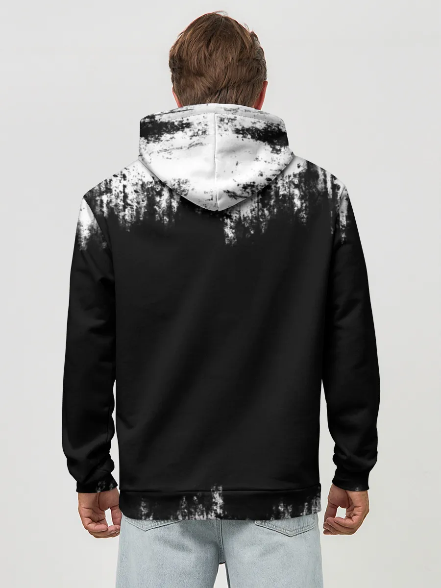 Худи мужской база хлопок / Крик Хэллоуин Хоррор | Scream Halloween