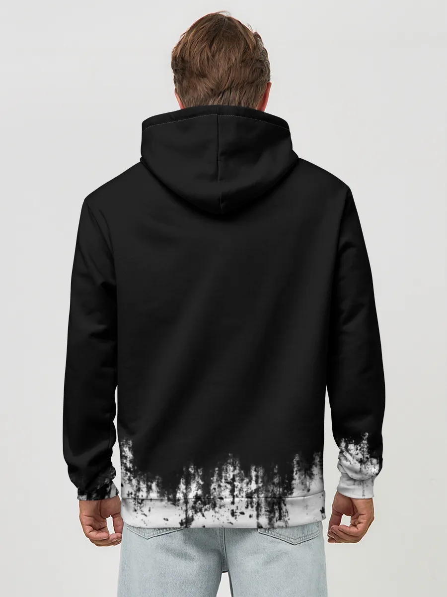 Худи мужской база хлопок / GHOSTEMANE Hip-Hop Grunge | Гостмейн