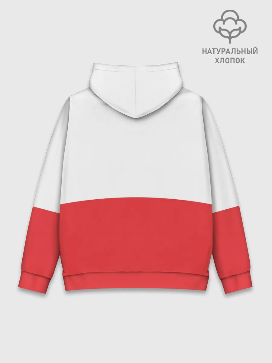 Худи мужской база хлопок / Санта с 2 Оленями