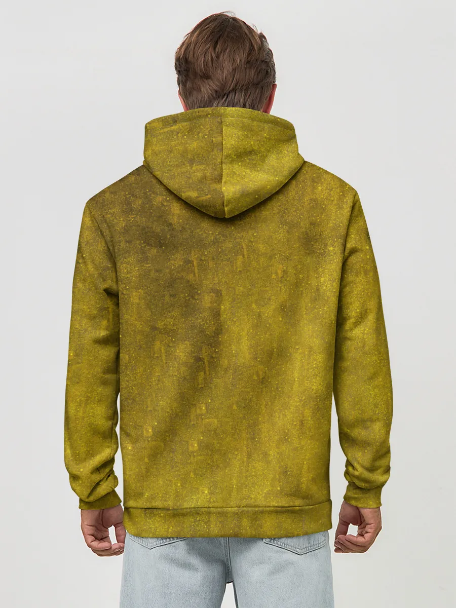 Худи мужской база хлопок / Влюблённые поцелуй художник Климт