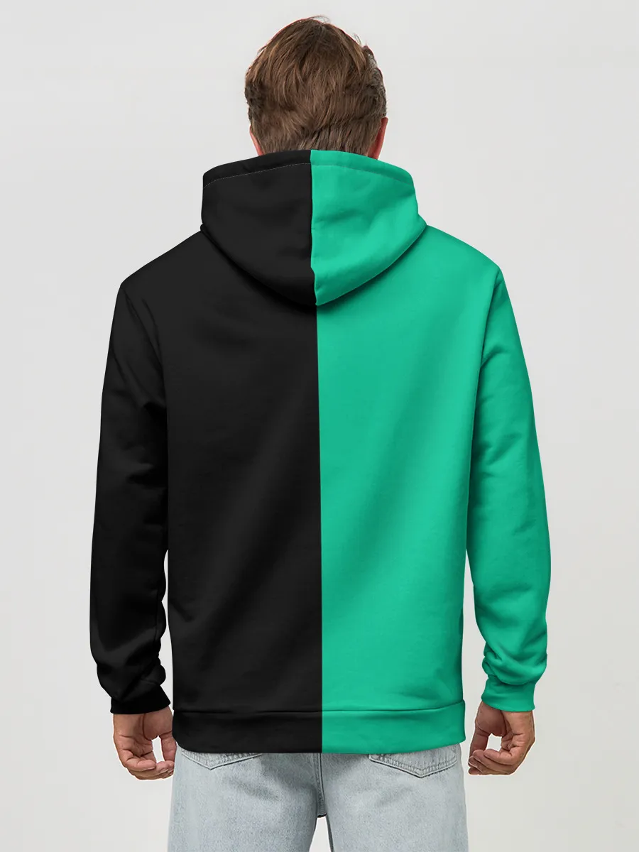 Худи мужской база хлопок / СПЛИТ МАСКА СЯО