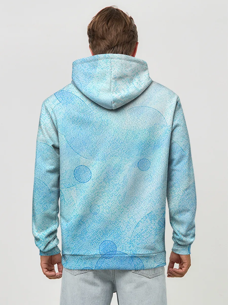 Худи мужской база хлопок / Пузыри воздуха