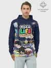 Худи мужской база хлопок / TOKA LIFE ПЕРСОНАЖИ