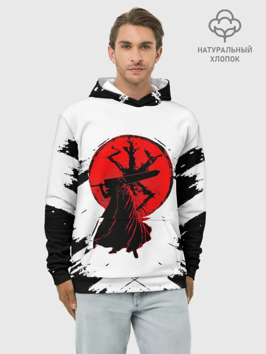 Худи мужской база хлопок / аниме / берсерк /berserk