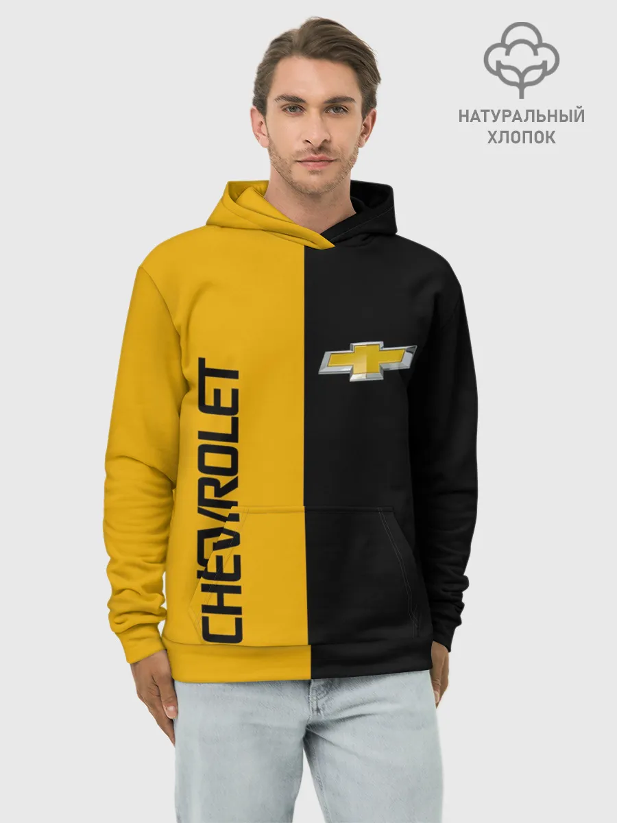 Худи мужской база хлопок / Шевроле Авто