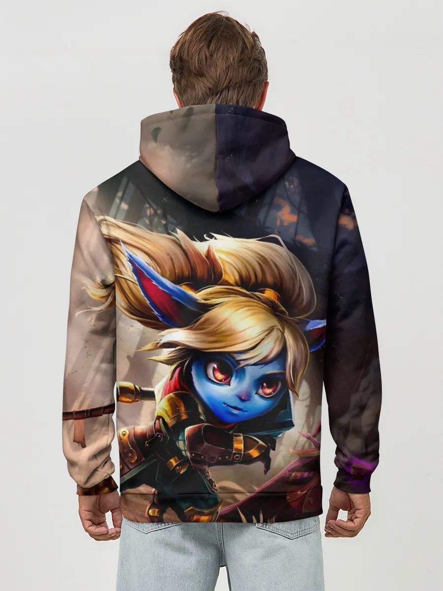 Худи мужской база хлопок / Поппи Хранительница молота