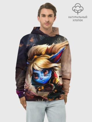Худи мужской база хлопок / Поппи Хранительница молота