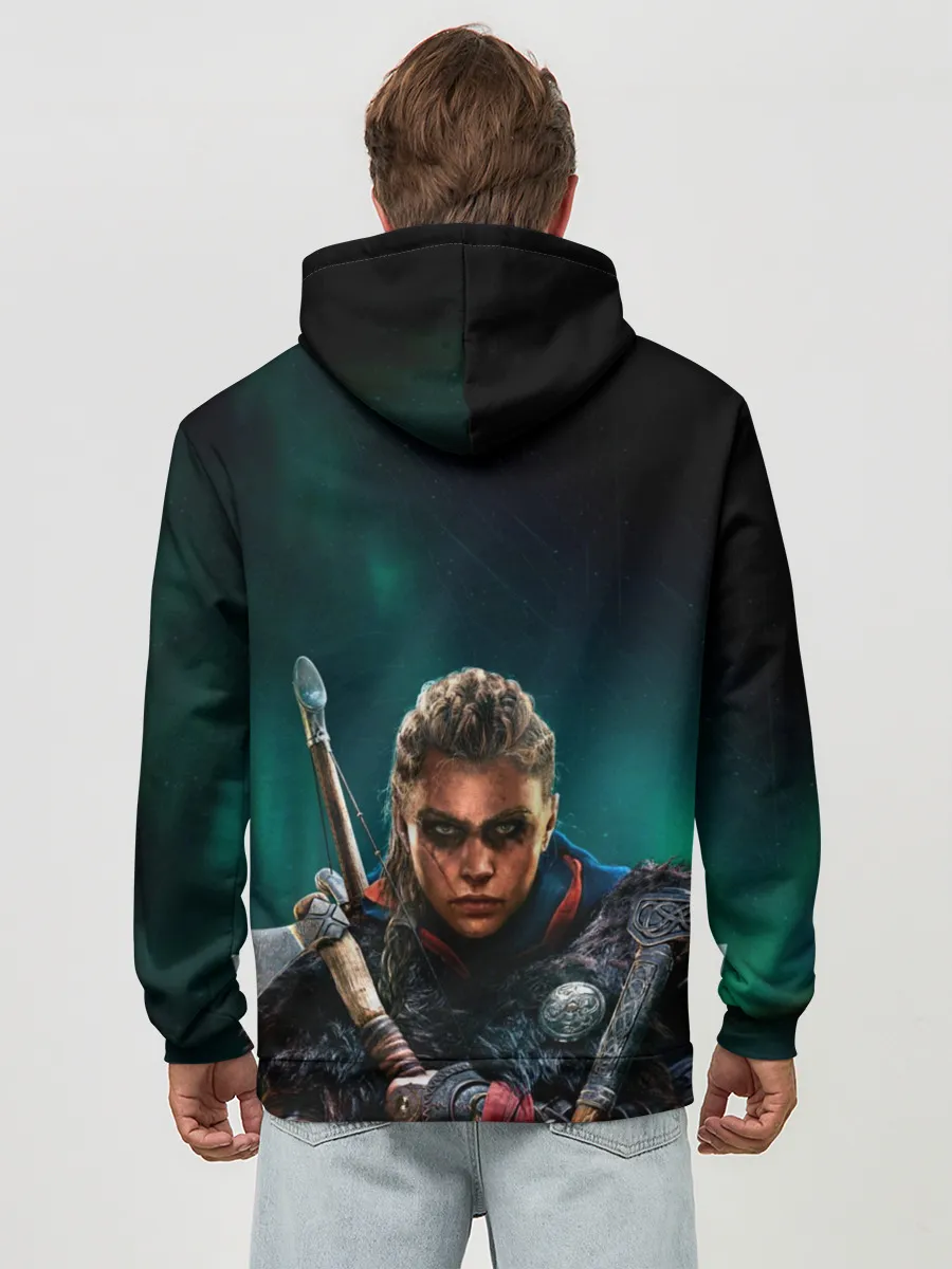 Худи мужской база хлопок / Assassins Creed, Valhalla