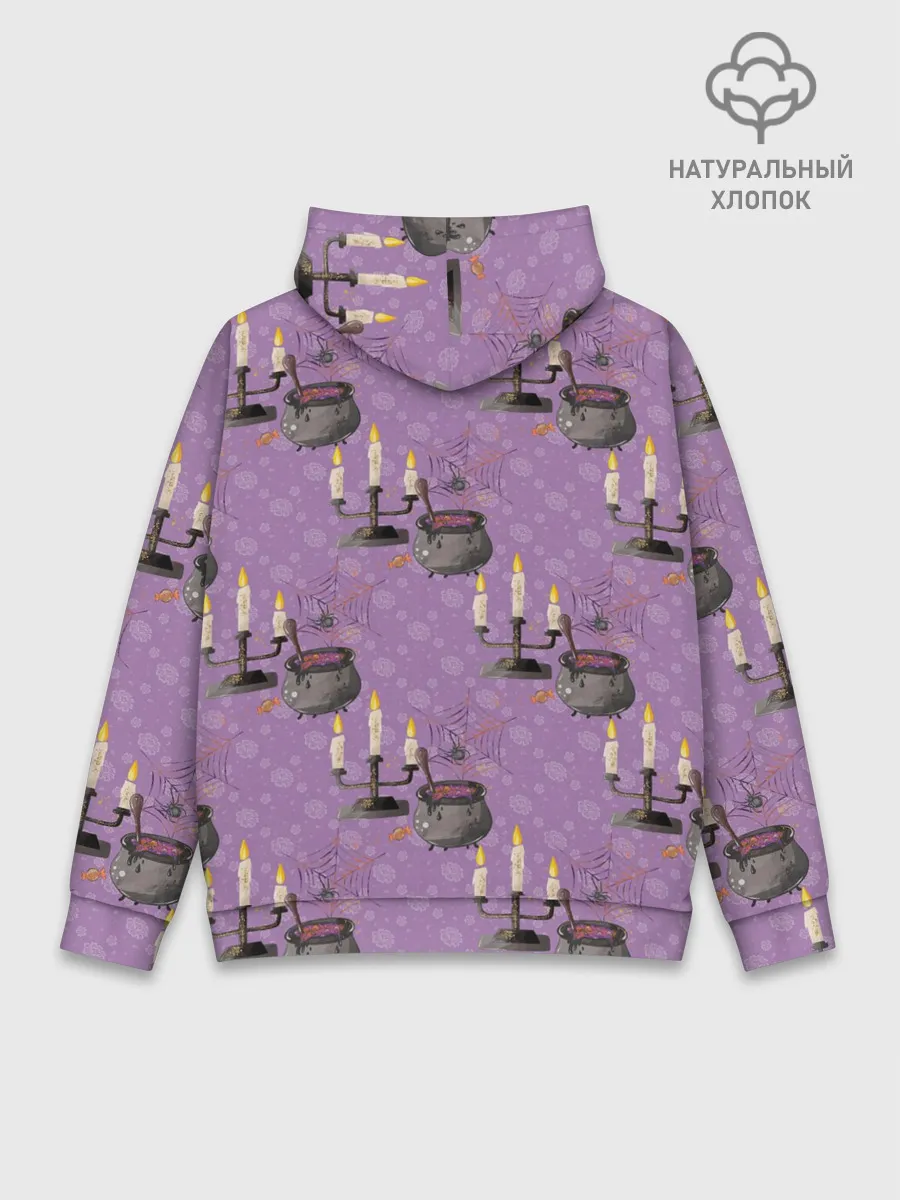 Худи мужской база хлопок / Хэллоуин Свечи
