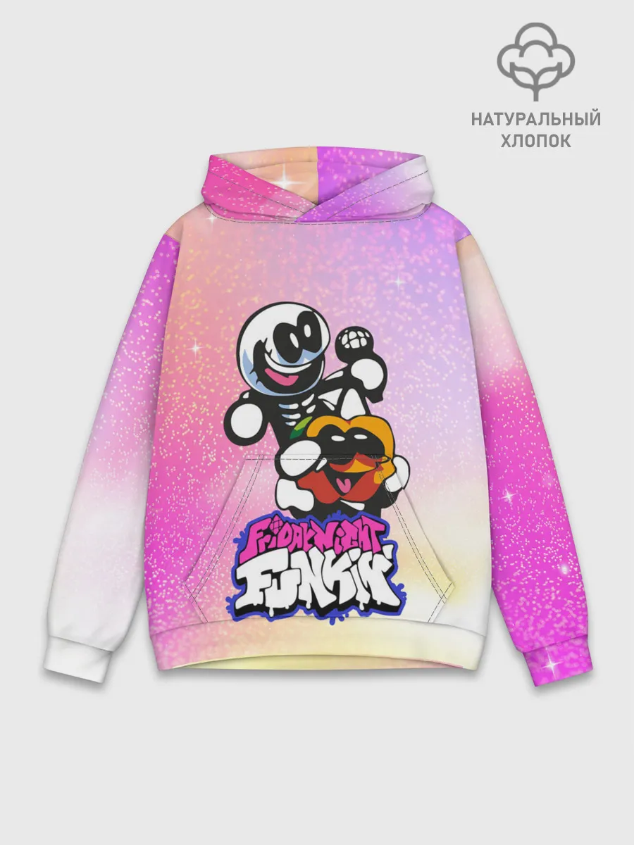 Худи мужской база хлопок / Skid and Pump | Friday Night Funkin