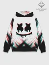 Худи мужской база хлопок / MARSHMELLO HALLOWEEN.