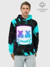 Худи мужской база хлопок / MARSHMELLO NEON: МАРШМЕЛЛО НЕОН.