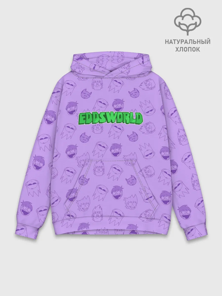 Худи мужской база хлопок / Pattern EDDSWORLD