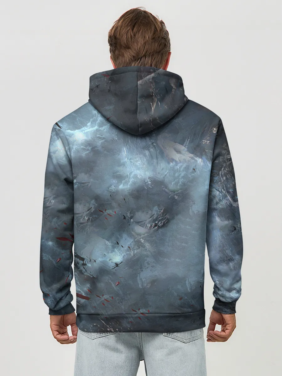 Худи мужской база хлопок / Naraka team