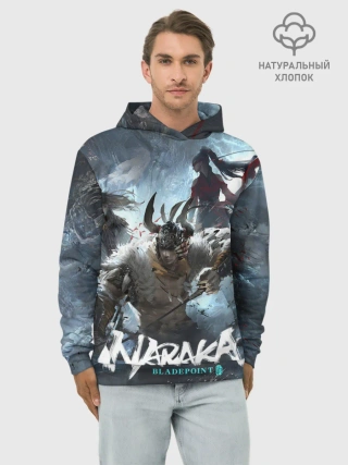 Худи мужской база хлопок / Naraka team