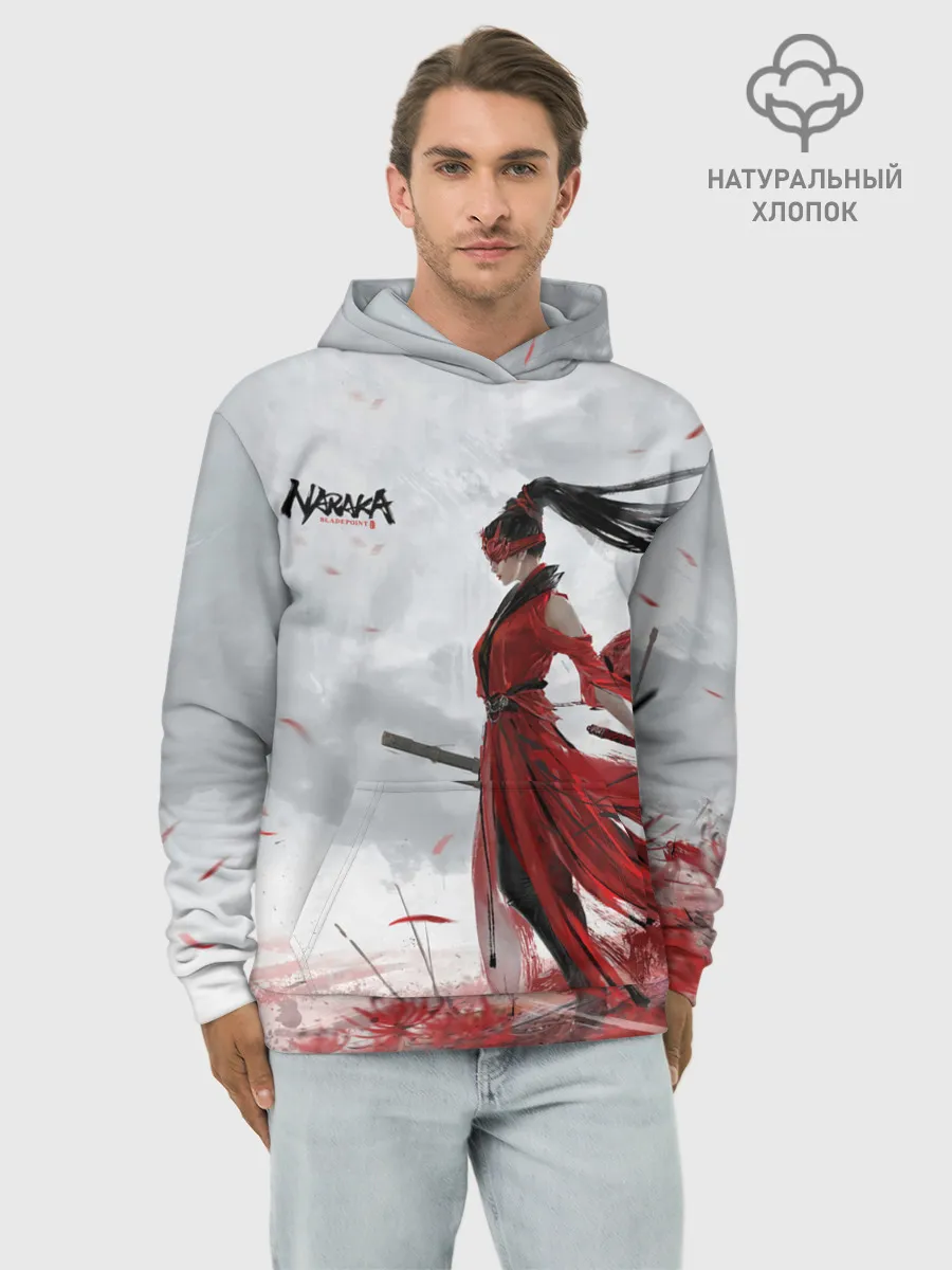 Худи мужской база хлопок / Naraka BP