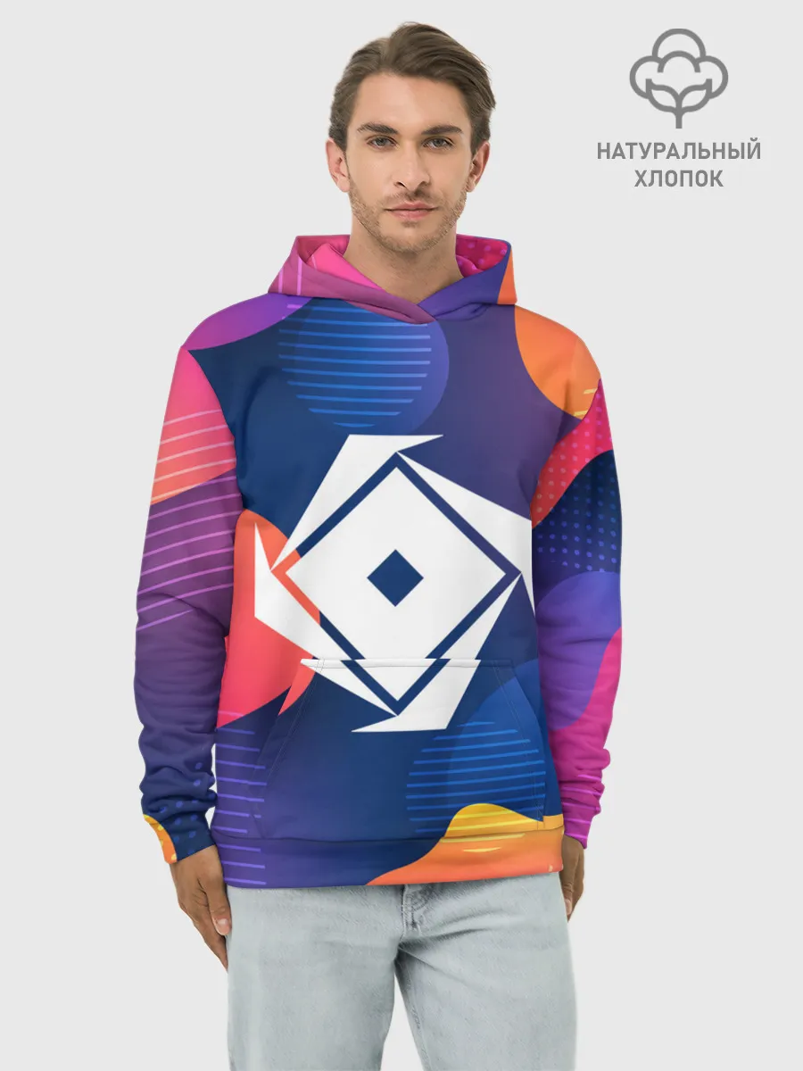 Худи мужской база хлопок / РОБЛОКС ЛОГО | LOGO