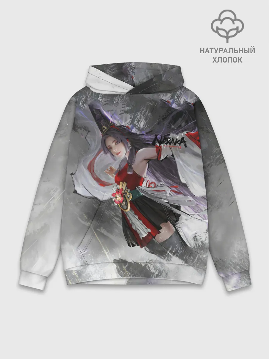Худи мужской база хлопок / Нарака полёт мага