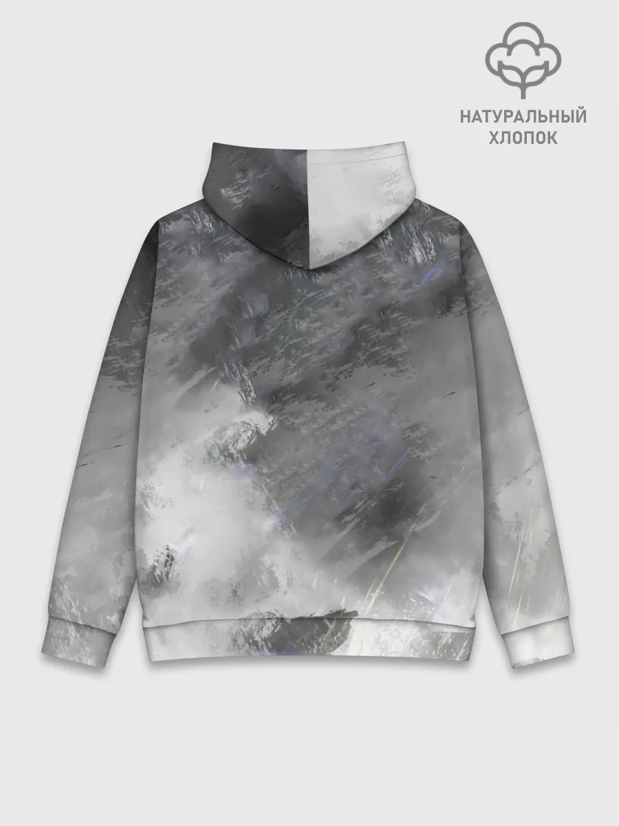 Худи мужской база хлопок / Нарака полёт мага