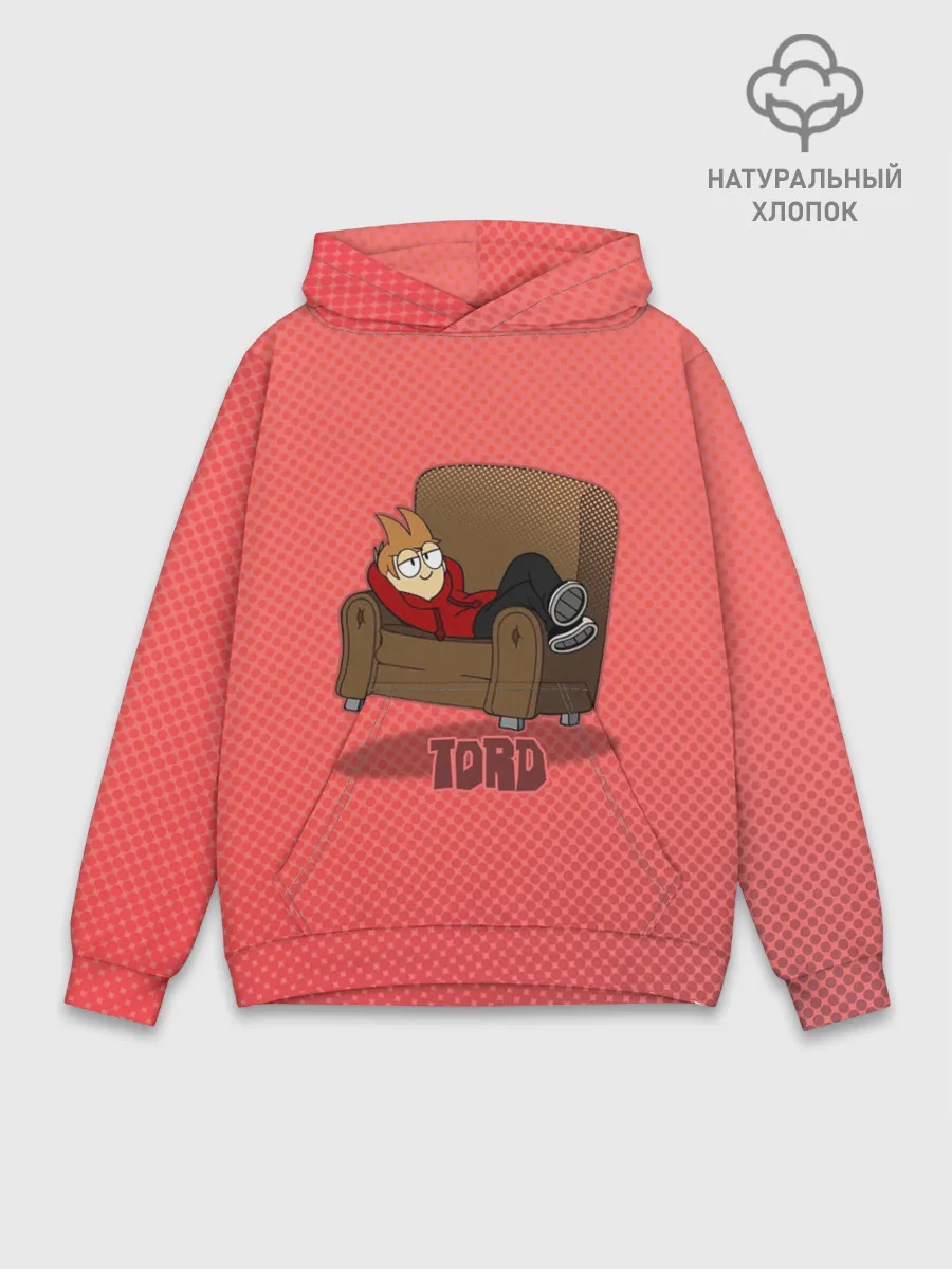 Худи мужской база хлопок / Торд на чиле