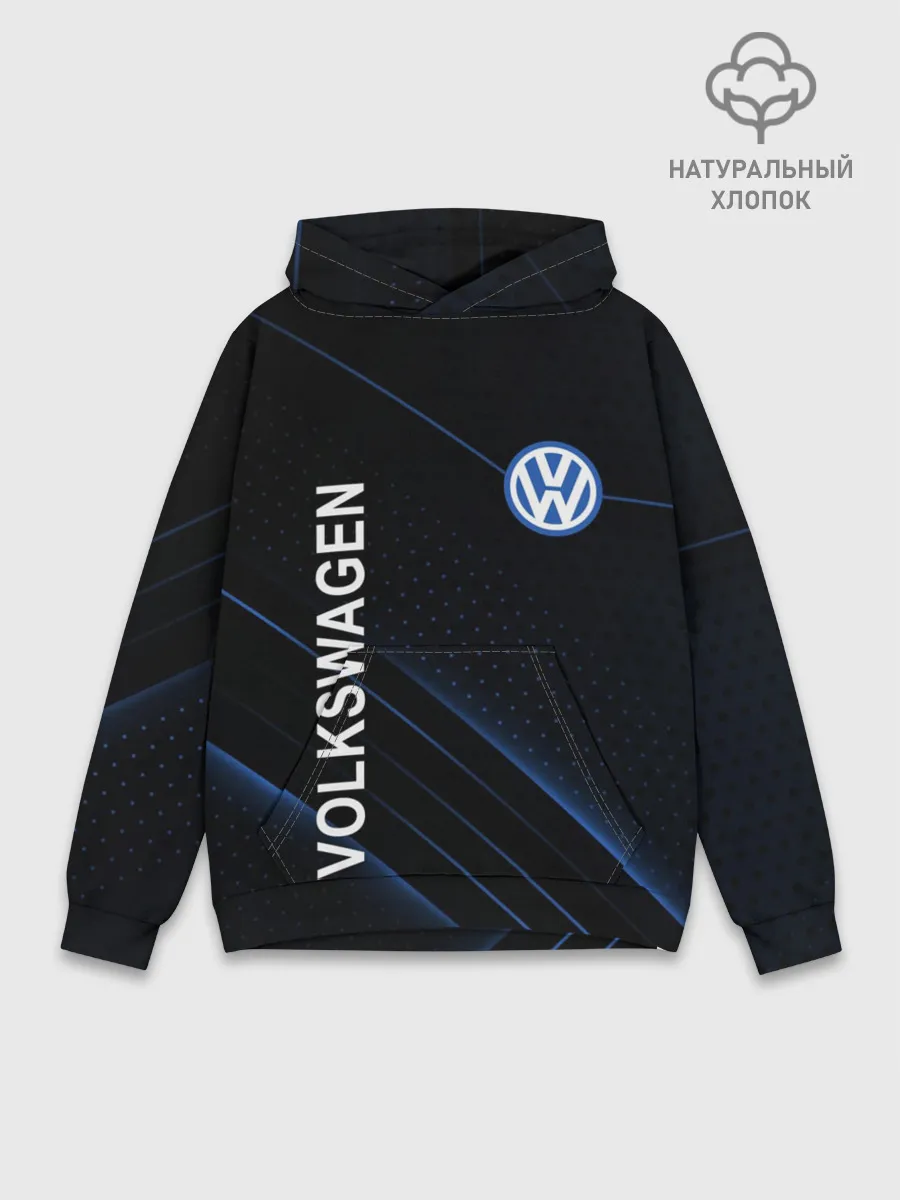 Худи мужской база хлопок / Volkswagen, sport