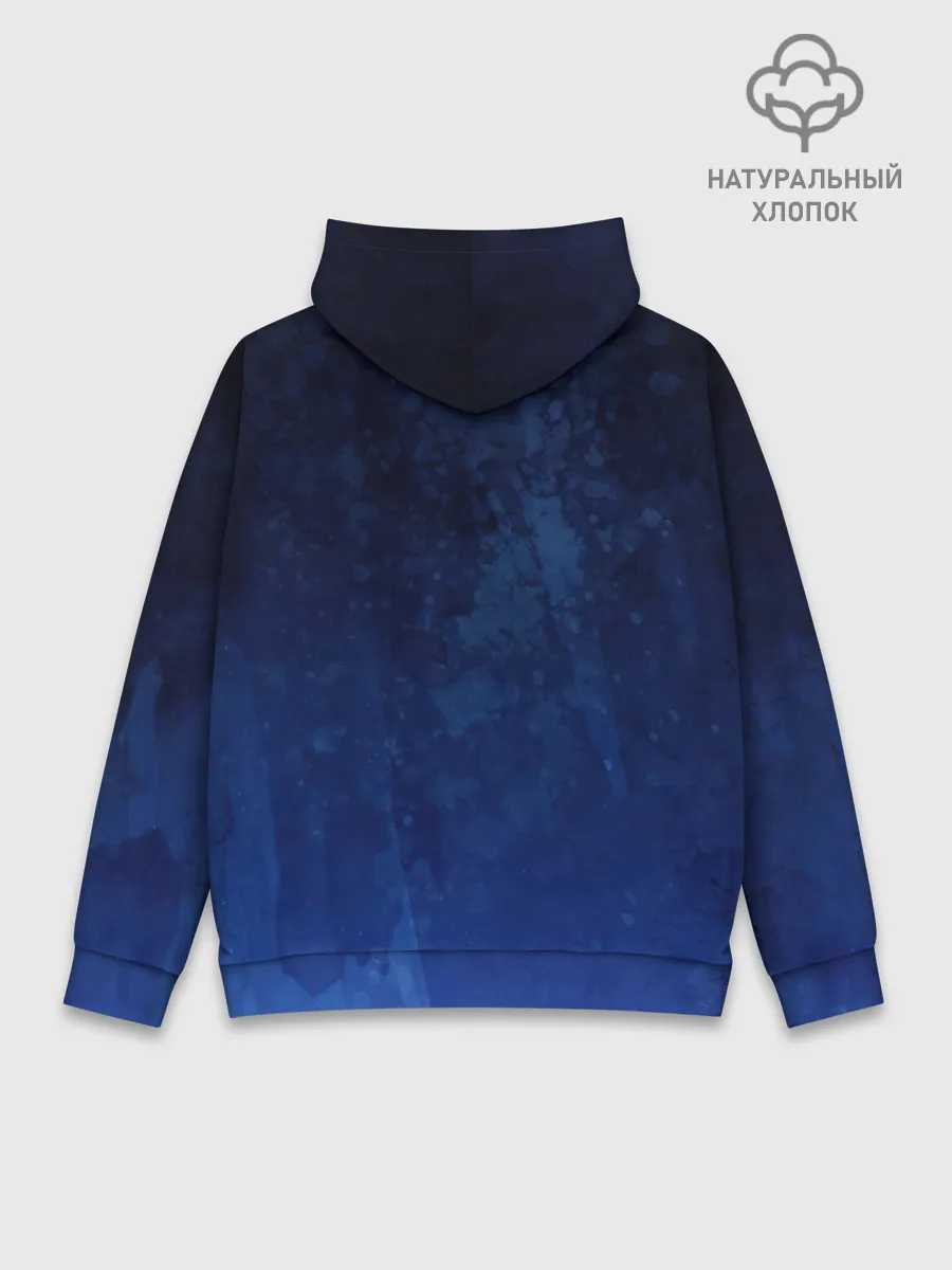 Худи мужской база хлопок / Смешение потоков