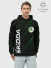 Худи мужской база хлопок / SKODA, ШКОДА