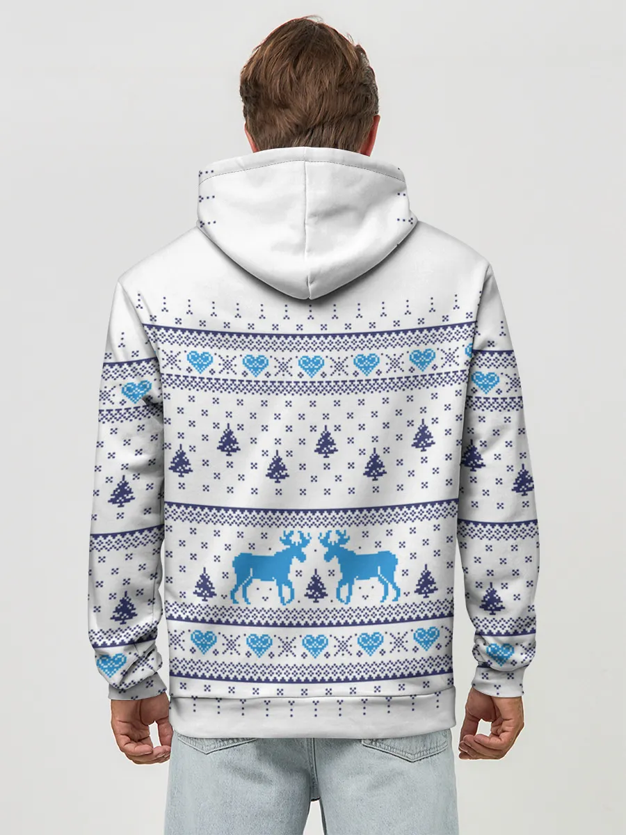 Худи мужской база хлопок / До сих пор я верю в Деда Мороза!