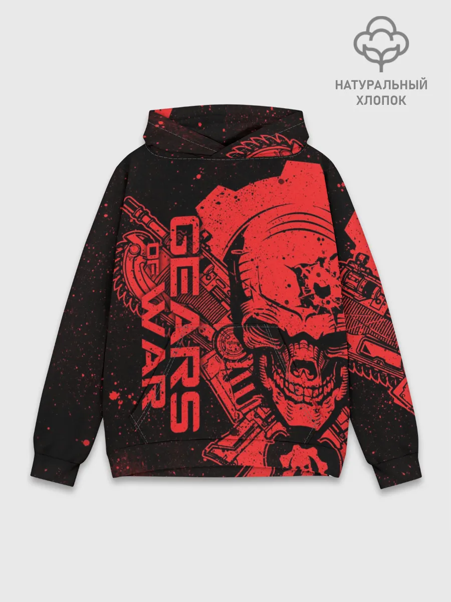 Худи мужской база хлопок / Gears 5 - Gears of War