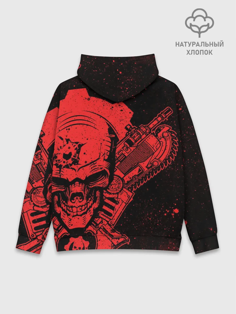 Худи мужской база хлопок / Gears 5 - Gears of War