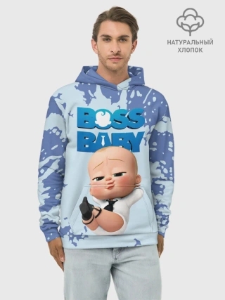 Худи мужской база хлопок / Boss Baby / Босс Молокосос