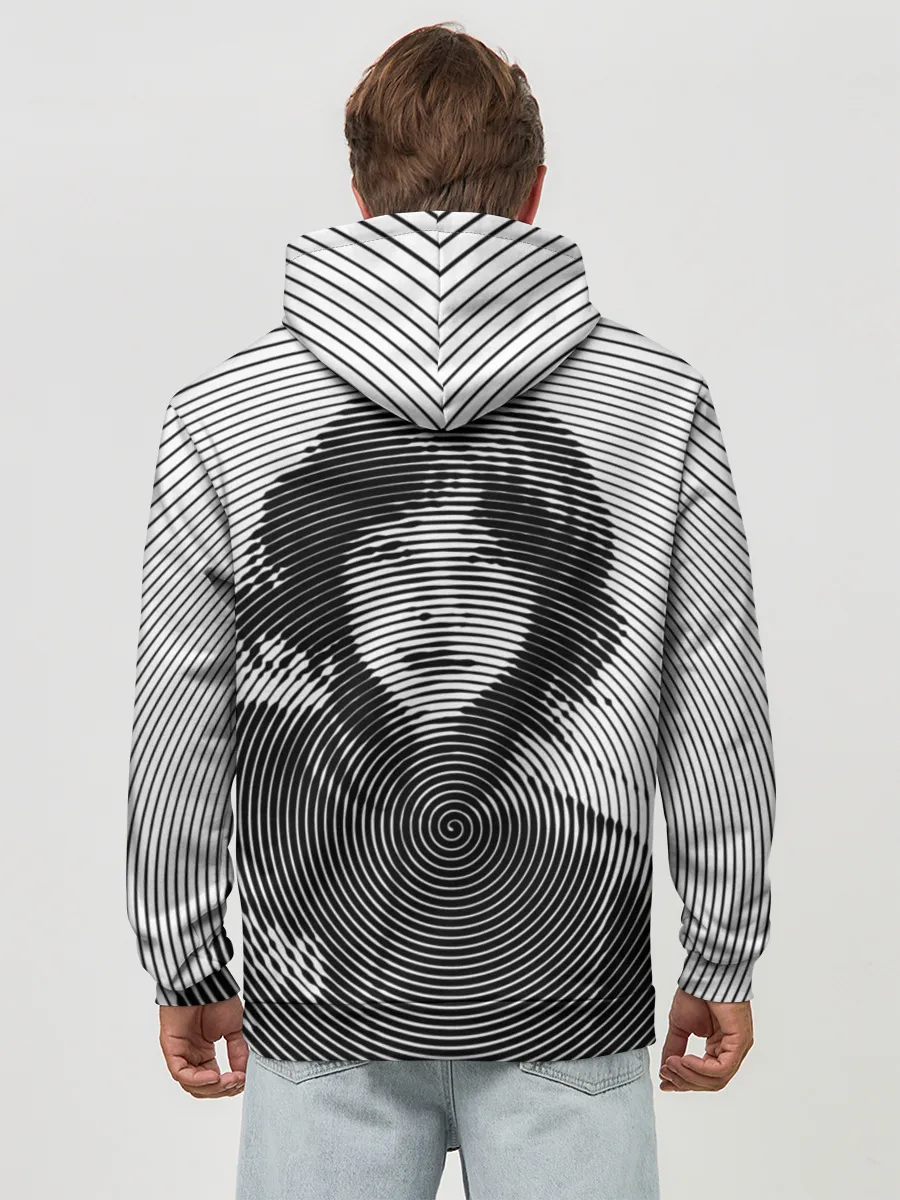 Худи мужской база хлопок / Игра в кальмара: игрок 067