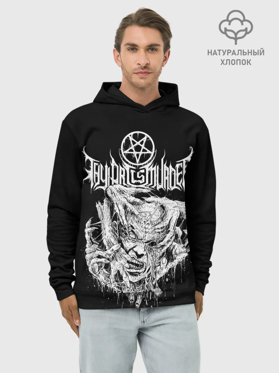 Худи мужской база хлопок / Thy Art Is Murder - Hate